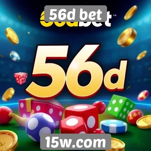 Variedade de jogos disponíveis na 56d bet